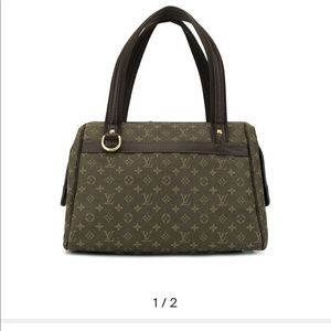 Louis Vuitton Green Monogram Lin Josephine PM Bag